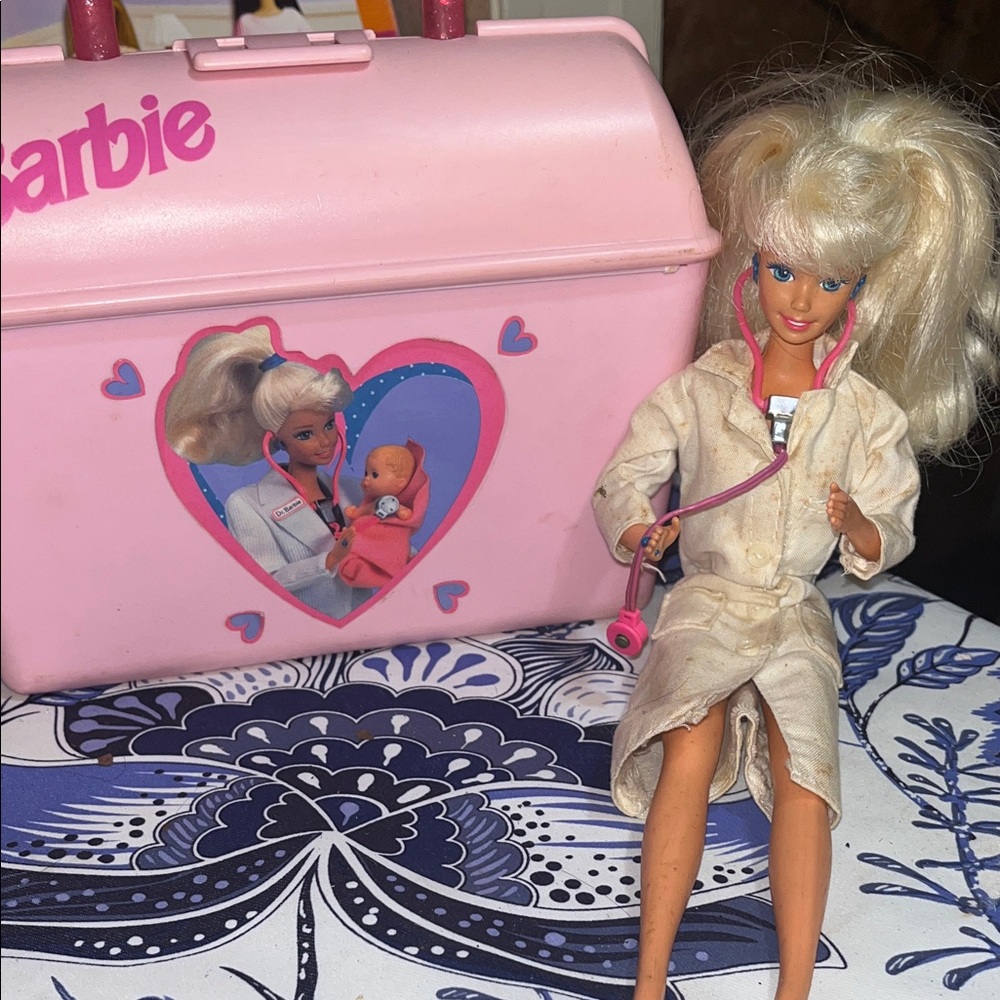 Barbie Pink Doctor Playset with Doll